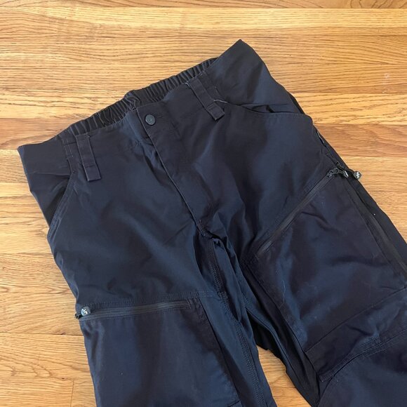 Revolution Race Black RVRC GP Pro Outdoor Multi-Pockets Pants - Men's 35/36 - Picture 3 of 9